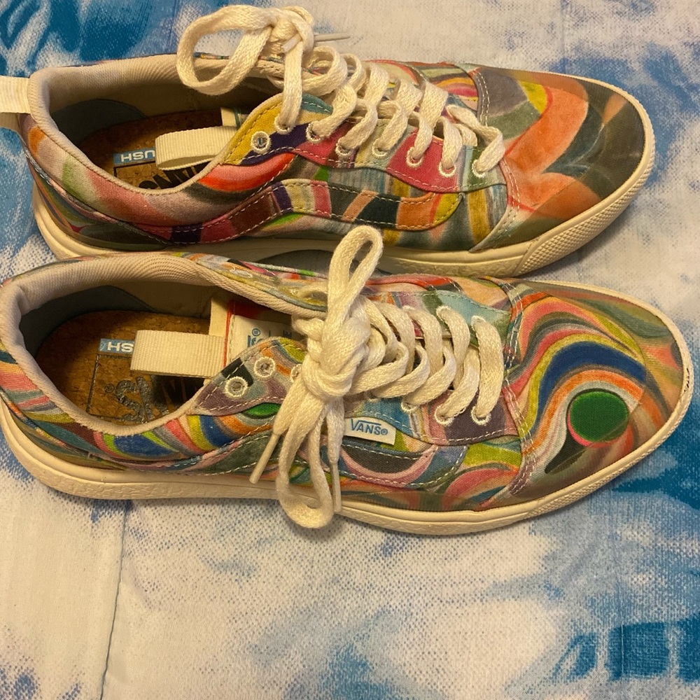 Colorful special collection vans!